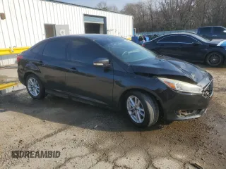 2015 Ford Focus SE with VIN 1FADP3F20FL257194, listed as a Copart auction lot 44021095 with 153,600 mi miles and Salvage Title. Bid and sale history available at carsss.com. Image 4.