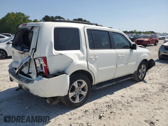 2012 Honda Pilot EX-L with VIN 5FNYF3H53CB030439, listed as a Copart auction lot 52955455 with 243,919 mi miles and Non Repairable. Bid and sale history available at DreamBid. Image 3.