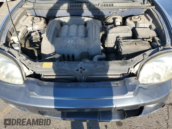 2001 Hyundai Santa Fe GLS with VIN KM8SC83D11U129013, listed as a Copart auction lot 78885494 with 168,175 mi miles and Salvage Title. Bid and sale history available at carsss.com. Image 12.