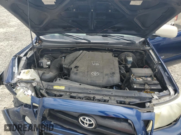 2005 Toyota Tacoma PreRunner with VIN 5TEKU72N55Z098139, listed as a Copart auction lot 57266715 with 144,890 mi miles and Salvage title. Bid and sale history available at DreamBid. Image 11.