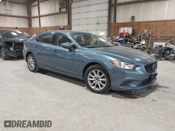 2014 Mazda 6 i Sport with VIN JM1GJ1U61E1148983, listed as a IAAI auction lot 41977553 with 100,668 mi miles and . Bid and sale history available at DreamBid. Image 1.