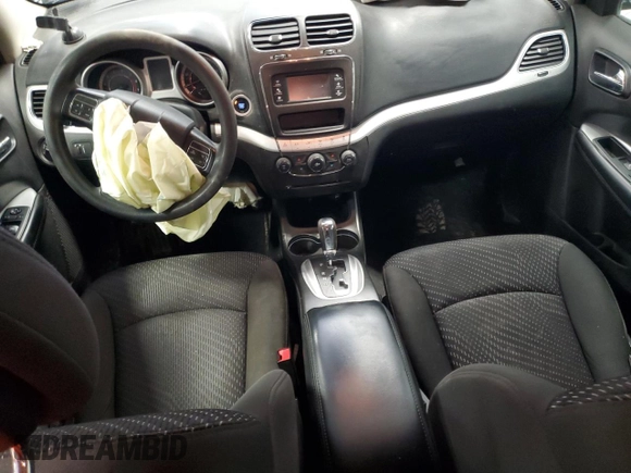2017 Dodge Journey SE with VIN 3C4PDCAB4HT704902, listed as a Copart auction lot 51410815 with 153,976 mi miles and Salvage Title. Bid and sale history available at DreamBid. Image 8.