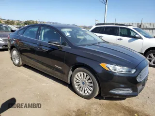 2013 Ford Fusion SE Hybrid with VIN 3FA6P0LU2DR298535, listed as a Copart auction lot 62786195 with 148,595 mi miles and Salvage title. Bid and sale history available at DreamBid. Image 4.