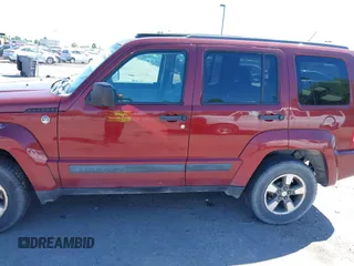 2008 Jeep Liberty Sport with VIN 1J8GN28K38W277986, listed as a IAAI auction lot 42196000 with 175,246 mi miles. Bid and sale history available at carsss.com. Image 6.