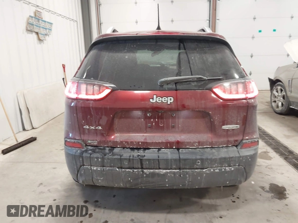 2019 Jeep Cherokee Latitude Plus with VIN 1C4PJMLB6KD465474, listed as a IAAI auction lot 41563058 with 74,680 mi miles. Bid and sale history available at carsss.com. Image 16.