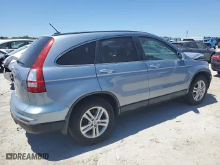 2011 Honda CR-V EX-L with VIN 5J6RE3H74BL025801, listed as a Copart auction lot 53248445 with 156,919 mi miles and Non Repairable. Bid and sale history available at carsss.com. Image 3.
