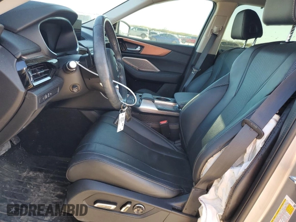 2022 Acura MDX w/Technology Package with VIN 5J8YE1H4XNL033340, listed as a Copart auction lot 48593645 with 41,638 mi miles and Salvage Title. Bid and sale history available at carsss.com. Image 7.