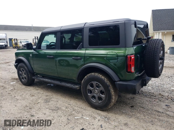 2024 Ford Bronco Big Bend with VIN 1FMDE7BH3RLB41134, listed as a Copart auction lot 61553545 with 3,024 mi miles and Salvage title. Bid and sale history available at DreamBid. Image 2.