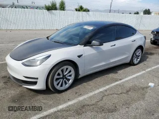 2023 Tesla Model 3 z VIN 5YJ3E1EA3PF639345, wystawiony jako Copart lot #65896504 z przebiegiem 24 277 mil mil oraz Szkoda całkowita • Salvage title. Historia ofert i sprzedaży dostępna na DreamBid. Obrazek 1.