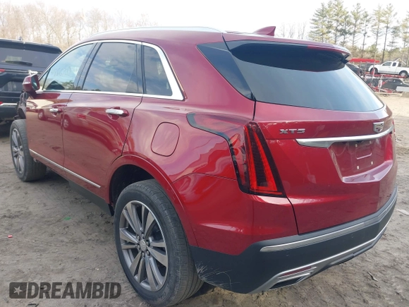 2020 Cadillac XT5 Premium Luxury FWD with VIN 1GYKNCRS3LZ226334, listed as a IAAI auction lot 41886700 with 86,736 mi miles. Bid and sale history available at carsss.com. Image 3.