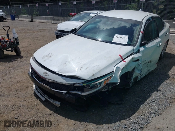 2017 Kia Optima LX with VIN 5XXGT4L37HG121945, listed as a IAAI auction lot 42496375 with 111,964 mi miles and . Bid and sale history available at DreamBid. Image 6.