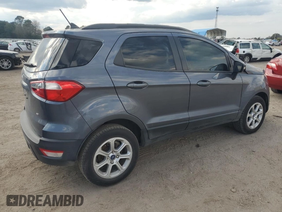 2021 Ford EcoSport SE with VIN MAJ3S2GE3MC449686, listed as a Copart auction lot 47084515 with 46,746 mi miles and Salvage Title. Bid and sale history available at carsss.com. Image 3.