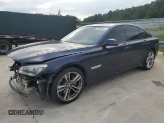 2015 BMW 7 Series 750i z VIN WBAYA8C51FG197764, wystawiony jako Copart lot #67095554 z przebiegiem 167 458 mil mil oraz Szkoda całkowita • Salvage title. Historia ofert i sprzedaży dostępna na DreamBid. Obrazek 1.