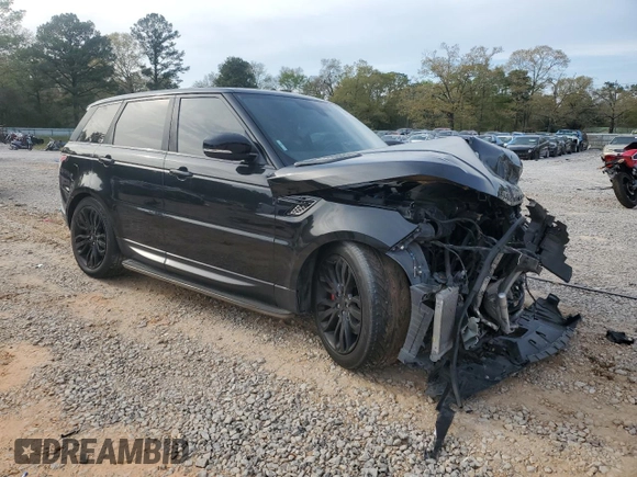 2015 Land Rover Range Rover Sport Supercharged with VIN SALWR2TF4FA522556, listed as a Copart auction lot 50923545 with 124,759 mi miles and Salvage title. Bid and sale history available at DreamBid. Image 4.