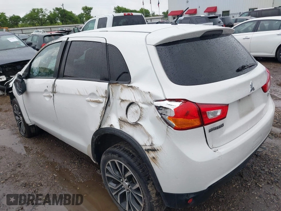 2016 Mitsubishi Outlander Sport 2.0 ES with VIN JA4AP3AU5GZ026113, listed as a IAAI auction lot 41893209 with 66,807 mi miles. Bid and sale history available at carsss.com. Image 3.
