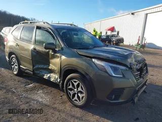 2022 Subaru Forester Premium with VIN JF2SKAEC5NH412596, listed as a IAAI auction lot 41276198 with 17,518 mi miles and . Bid and sale history available at DreamBid. Image 1.