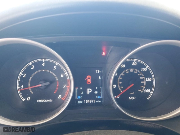 2011 Mitsubishi Outlander Sport SE with VIN JA4AR4AU7BZ011394, listed as a Copart auction lot 48357675 with 134,973 mi miles and Salvage Title. Bid and sale history available at carsss.com. Image 9.