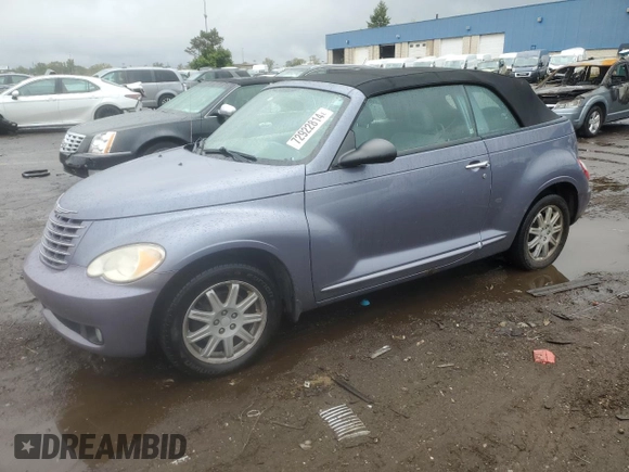 2007 Chrysler PT Cruiser with VIN 3C3JY45X47T585466, listed as a Copart auction lot 72922814 with 95,622 mi miles and Clean Title. Bid and sale history available at carsss.com. Image 1.