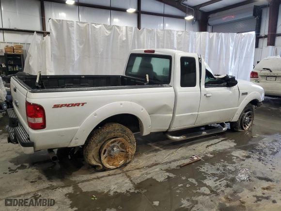 2008 Ford Ranger XLT with VIN 1FTYR44UX8PA46970, listed as a Copart auction lot 87312304 with 154,921 mi miles and Salvage Title. Bid and sale history available at carsss.com. Image 3.