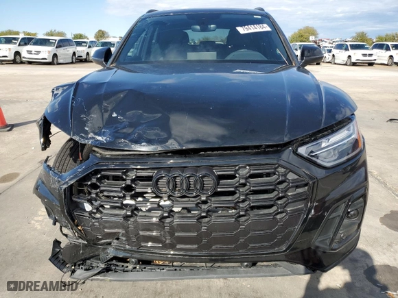2024 Audi Q5 S line Premium with VIN WA1GAAFY7R2113549, listed as a Copart auction lot 79414184 with 0 mi miles and Salvage Title. Bid and sale history available at carsss.com. Image 5.