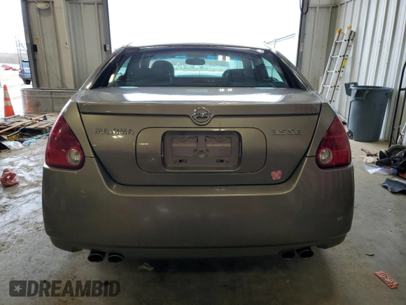 2005 Nissan Maxima SL with VIN 1N4BA41E35C871736, listed as a Copart auction lot 53747835 with 114,523 mi miles and Non repairable. Bid and sale history available at DreamBid. Image 6.