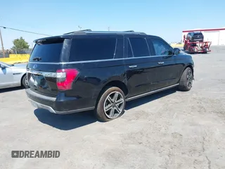 2020 Ford Expedition Max Limited z VIN 1FMJK2AT9LEA29079, wystawiony jako IAAI lot #40346604 z przebiegiem 36 462 mil mil oraz . Historia ofert i sprzedaży dostępna na DreamBid. Obrazek 4.
