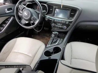 2014 Kia Optima EX z VIN KNAGN4AD1E5076018, wystawiony jako Copart lot #63213845 z przebiegiem 102 395 mil mil oraz Szkoda całkowita • Salvage title. Historia ofert i sprzedaży dostępna na DreamBid. Obrazek 8.