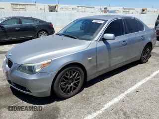2006 BMW 5 Series 530xi with VIN WBANF73556CG69585, listed as a Copart auction lot 63085885 with 86,280 mi miles and Salvage title. Bid and sale history available at DreamBid. Image 1.