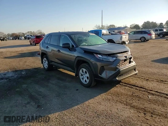 2024 Toyota RAV4 LE with VIN 2T3H1RFV7RW364822, listed as a Copart auction lot 48620065 with 6,306 mi miles and Salvage Title. Bid and sale history available at carsss.com. Image 11.
