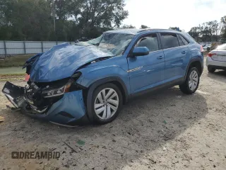 2020 Volkswagen Atlas SE with VIN 1V26E2CA4LC227964, listed as a Copart auction lot 87414544 with 105,275 mi miles and Non repairable. Bid and sale history available at DreamBid. Image 1.