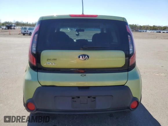 2014 Kia Soul + with VIN KNDJP3A57E7038657, listed as a Copart auction lot 54668935 with 143,619 mi miles and Salvage Title. Bid and sale history available at DreamBid. Image 6.