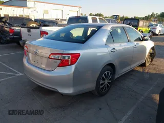 2012 Toyota Camry L with VIN 4T4BF1FK0CR272858, listed as a IAAI auction lot 42000953 with 130,612 mi miles. Bid and sale history available at carsss.com. Image 4.