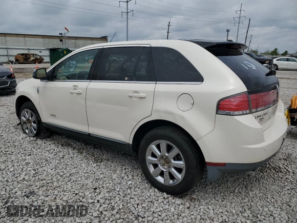 2008 Lincoln MKX with VIN 2LMDU88C98BJ11711, listed as a Copart auction lot 54252835 with 206,917 mi miles and Salvage title. Bid and sale history available at DreamBid. Image 2.