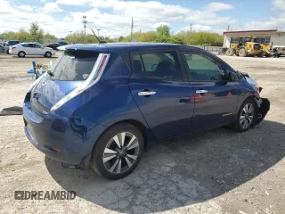 2016 Nissan LEAF SV with VIN 1N4BZ0CP4GC309783, listed as a Copart auction lot 52469784 with 0 mi miles and Non Repairable. Bid and sale history available at carsss.com. Image 3.