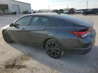 2021 Hyundai Elantra SEL with VIN 5NPLM4AGXMH025713, listed as a Copart auction lot 50679465 with 33,533 mi miles and Salvage Title. Bid and sale history available at carsss.com. Image 2.