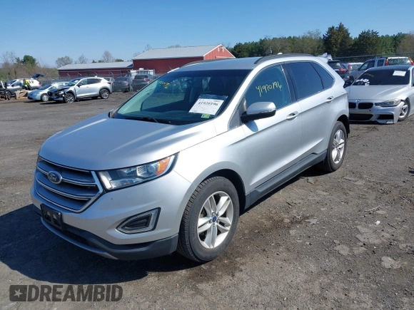 2015 Ford Edge SEL with VIN 2FMTK3J95FBC30089, listed as a IAAI auction lot 41920196 with 69,880 mi miles. Bid and sale history available at carsss.com. Image 18.