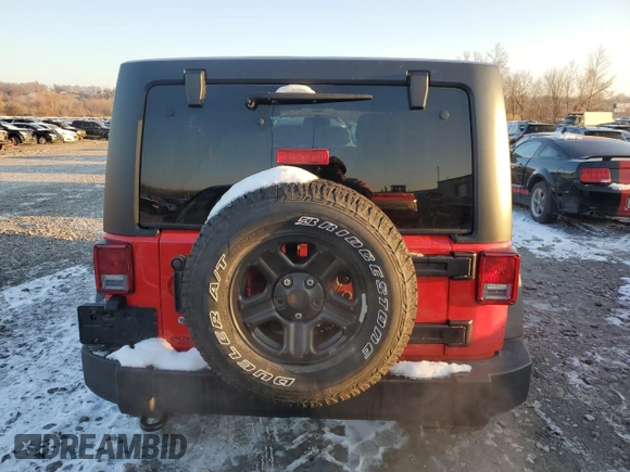 2018 Jeep Wrangler Unlimited Sport S with VIN 1C4BJWDG1JL816411, listed as a Copart auction lot 82702914 with 37,092 mi miles and Salvage Title. Bid and sale history available at DreamBid. Image 6.