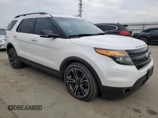 2013 Ford Explorer Sport with VIN 1FM5K8GT0DGC10508, listed as a Copart auction lot 43286765 with 169,515 mi miles and Salvage Title. Bid and sale history available at carsss.com. Image 4.