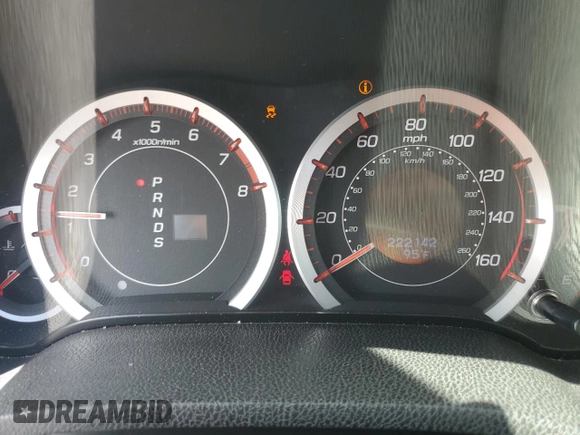 2012 Acura TSX Special Edition with VIN JH4CU2F86CC016201, listed as a Copart auction lot 60965275 with 222,142 mi miles and Salvage title. Bid and sale history available at DreamBid. Image 9.