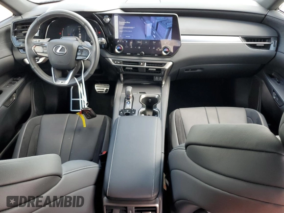 2023 Lexus RX 500h F Sport Performance with VIN 2T2BCMEA8PC001272, listed as a Copart auction lot 78312444 with 10,966 mi miles and Salvage title. Bid and sale history available at DreamBid. Image 8.