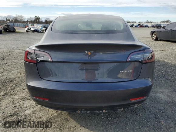 2019 Tesla Model 3 Mid Range with VIN 5YJ3E1EA3KF425416, listed as a Copart auction lot 46623325 with 84,060 mi miles and Salvage Title. Bid and sale history available at DreamBid. Image 6.