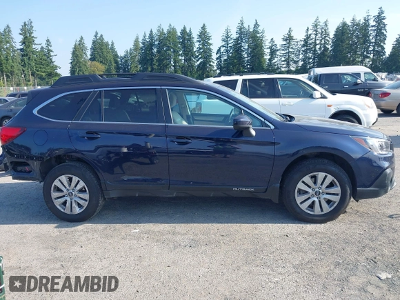 2018 Subaru Outback Premium with VIN 4S4BSACC5J3299835, listed as a IAAI auction lot 42572586 with 53,781 mi miles and . Bid and sale history available at DreamBid. Image 14.