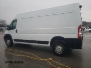 2024 Ram ProMaster Cargo Tradesman with VIN 3C6LRVDG6RE114782, listed as a Copart auction lot 43402665 with 9,610 mi miles and Salvage Title. Bid and sale history available at DreamBid. Image 2.