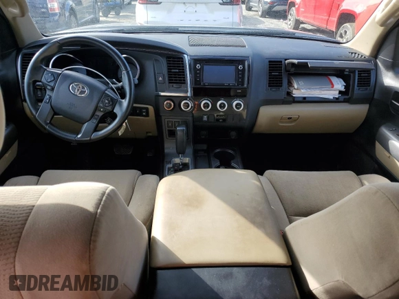 2018 Toyota Sequoia SR5 with VIN 5TDBY5G19JS163466, listed as a Copart auction lot 82850304 with 165,339 mi miles and Non Repairable. Bid and sale history available at carsss.com. Image 8.