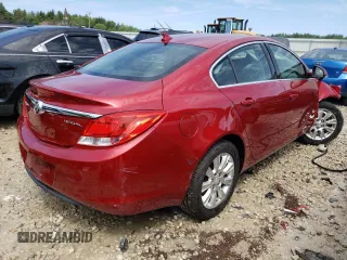 2013 Buick Regal with VIN 2G4GR5ER7D9232837, listed as a Copart auction lot 61958103 with 93,345 mi miles and Non Repairable. Bid and sale history available at carsss.com. Image 3.