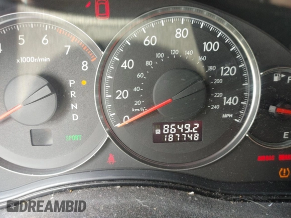 2009 Subaru Outback Ltd with VIN 4S4BP66C397316288, listed as a Copart auction lot 65371694 with 187,748 mi miles and Salvage Title. Bid and sale history available at carsss.com. Image 9.