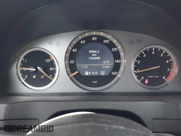 2008 Mercedes-Benz C 350 Sport with VIN WDDGF56XX8R026715, listed as a IAAI auction lot 41471358 with 158,680 mi miles and . Bid and sale history available at DreamBid. Image 7.