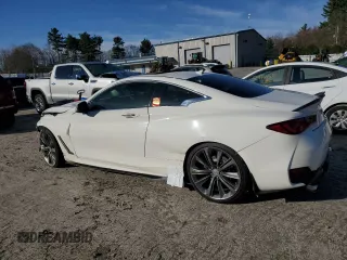 2018 Infiniti Q60 Luxe with VIN JN1EV7EK8JM340696, listed as a Copart auction lot 52930295 with 111,375 mi miles and Salvage Title. Bid and sale history available at carsss.com. Image 2.