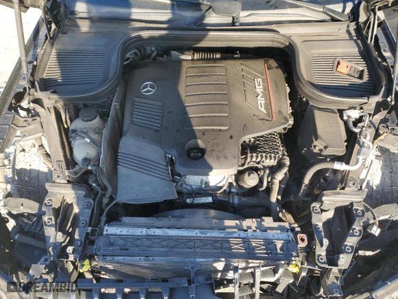 2021 Mercedes-Benz GLE with VIN 4JGFD6BBXMA252740, listed as a Copart auction lot 47109915 with 58,503 mi miles and Salvage Title. Bid and sale history available at carsss.com. Image 12.