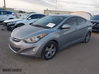 2016 Hyundai Elantra SE with VIN KMHDH4AE9GU557287, listed as a IAAI auction lot 41795124 with 112,140 mi miles. Bid and sale history available at carsss.com. Image 2.
